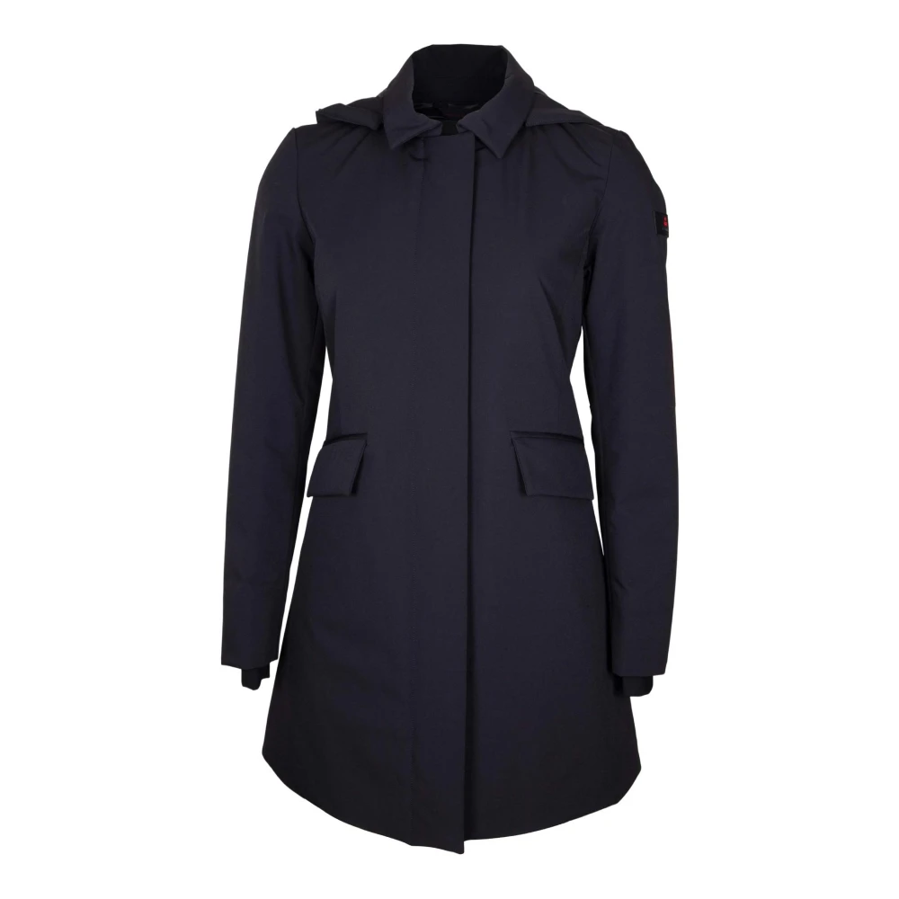 Peuterey Women's Black Parkas, M, Jacket For Aw25