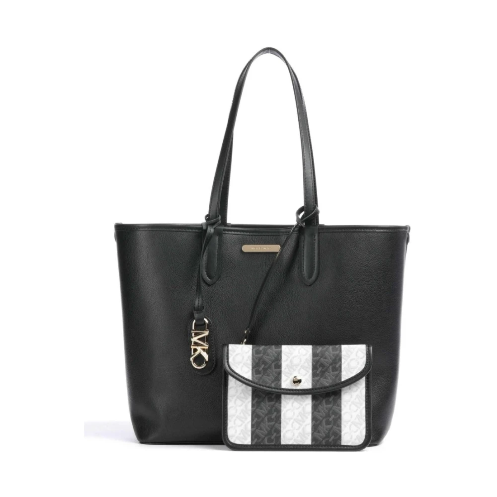 Michael Kors Zwarte Omkeerbare Tote Tas Black Dames