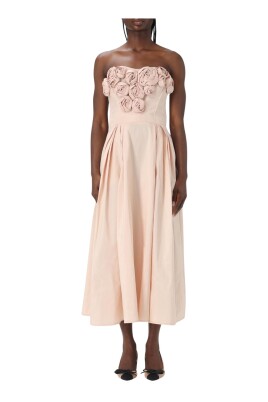 elegant-floral-applique-midi-dress