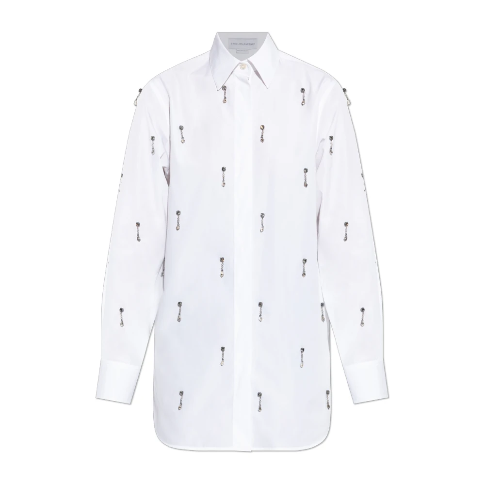 Stella Mccartney Donna Bianco Camicette M, New,