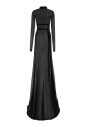 robe-longue-maxi-col-rond-a-manches-longues