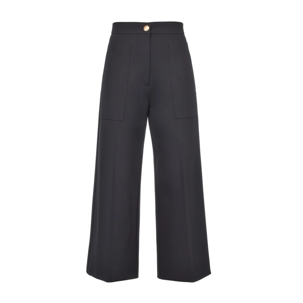 Pinko Makkelijke Scuba Broek Black Dames
