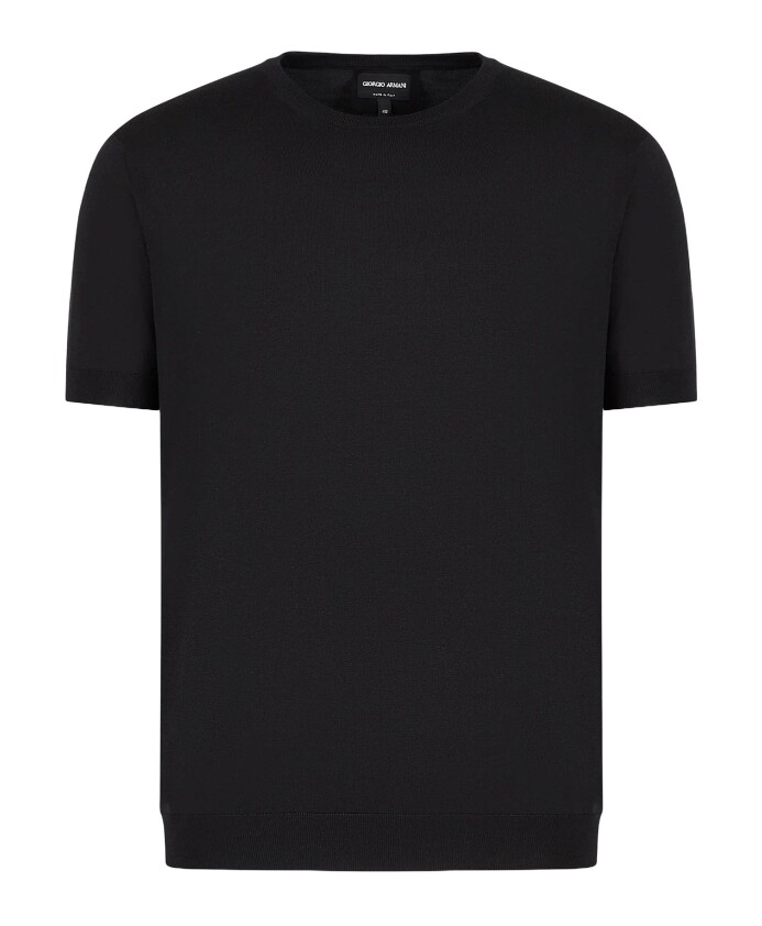 pull-soie-coton-col-rond-manches-courtes