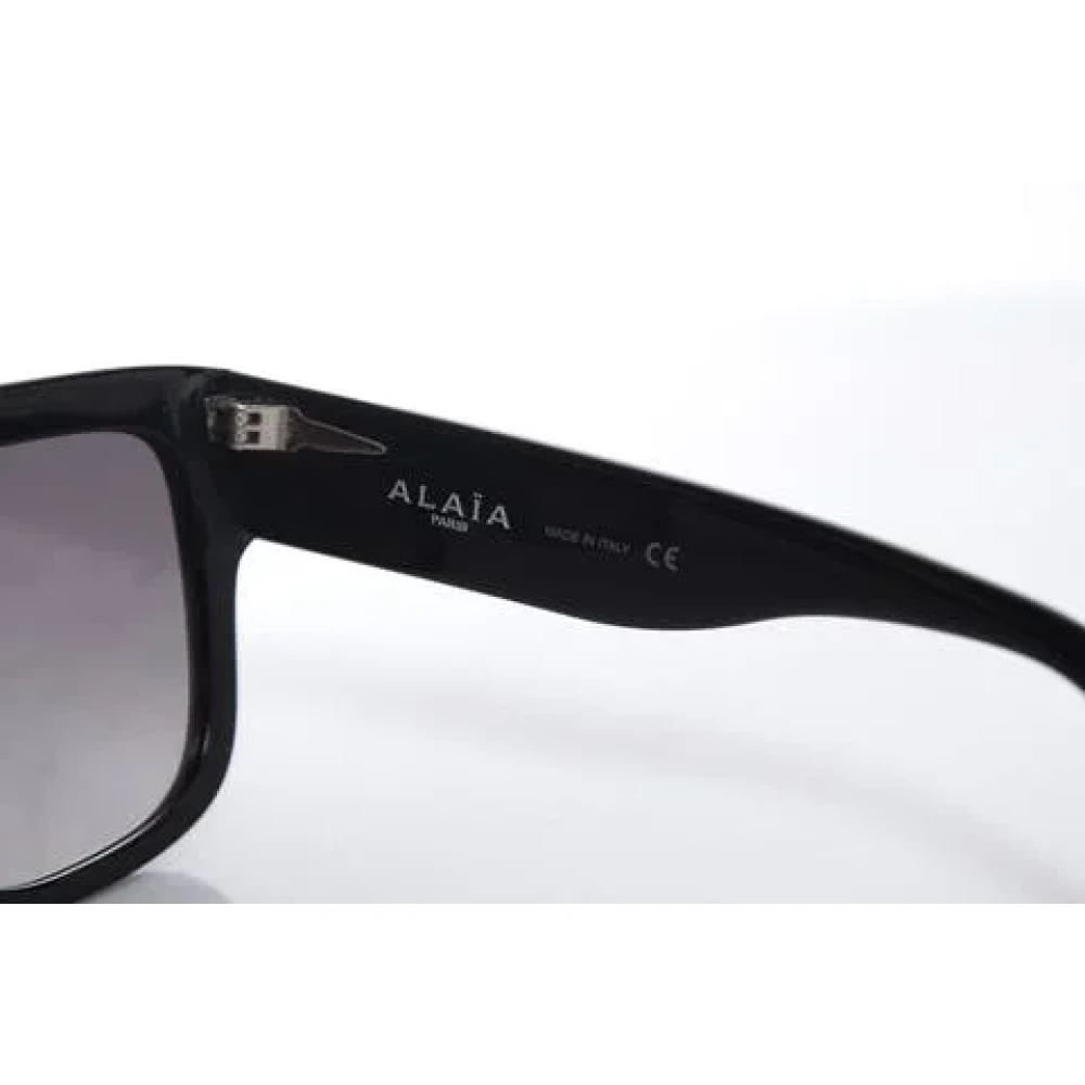 Alaïa Pre-owned Pre-ownedPlasticsunglasses Black Dames