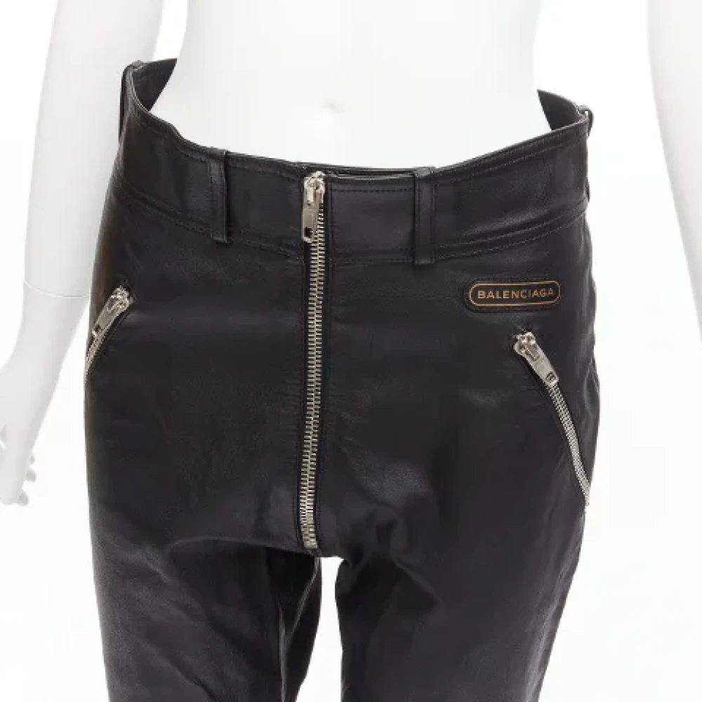 Balenciaga Vintage Pre-owned Leather bottoms Black Dames