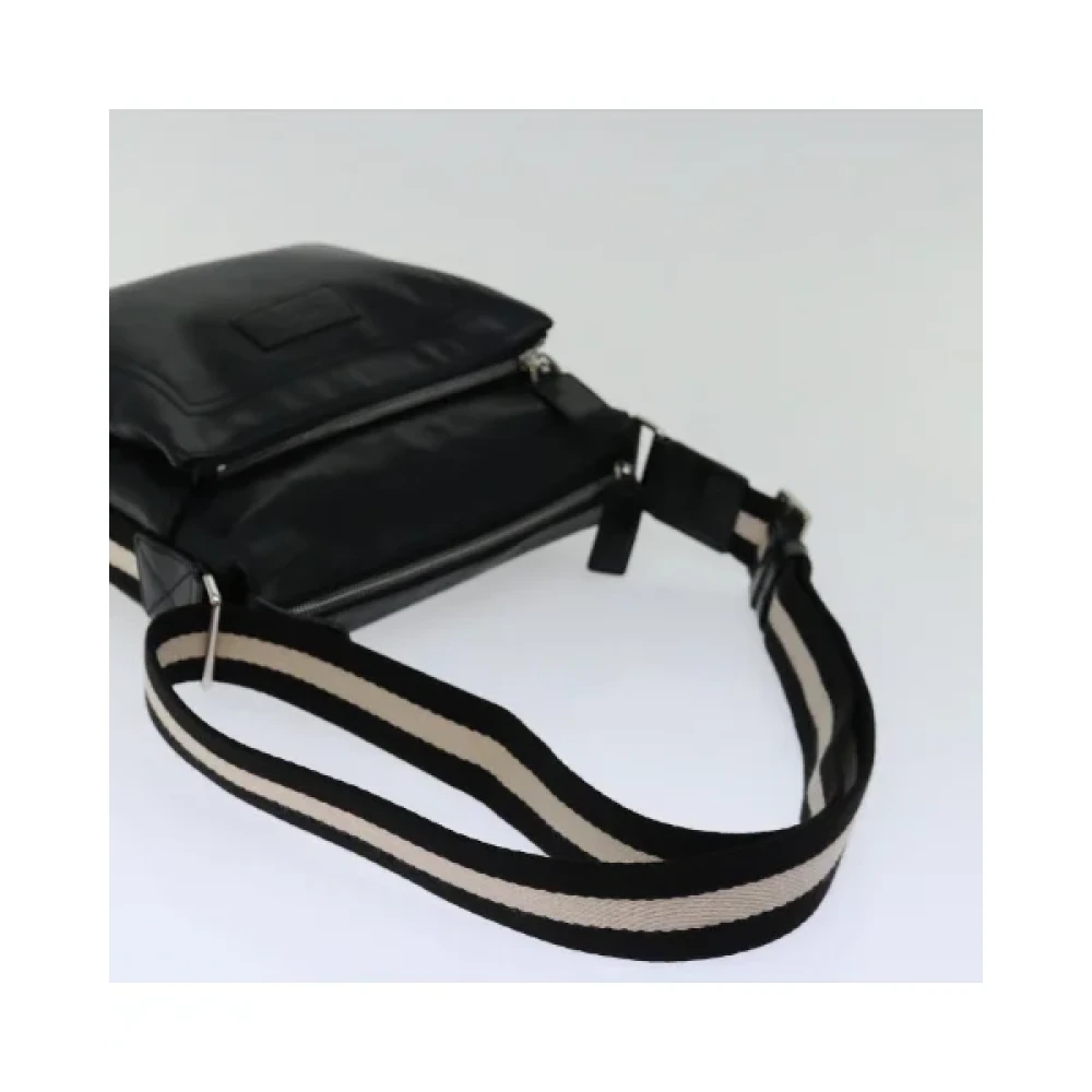 Bally Pre-owned Leather shoulder-bags Black Dames