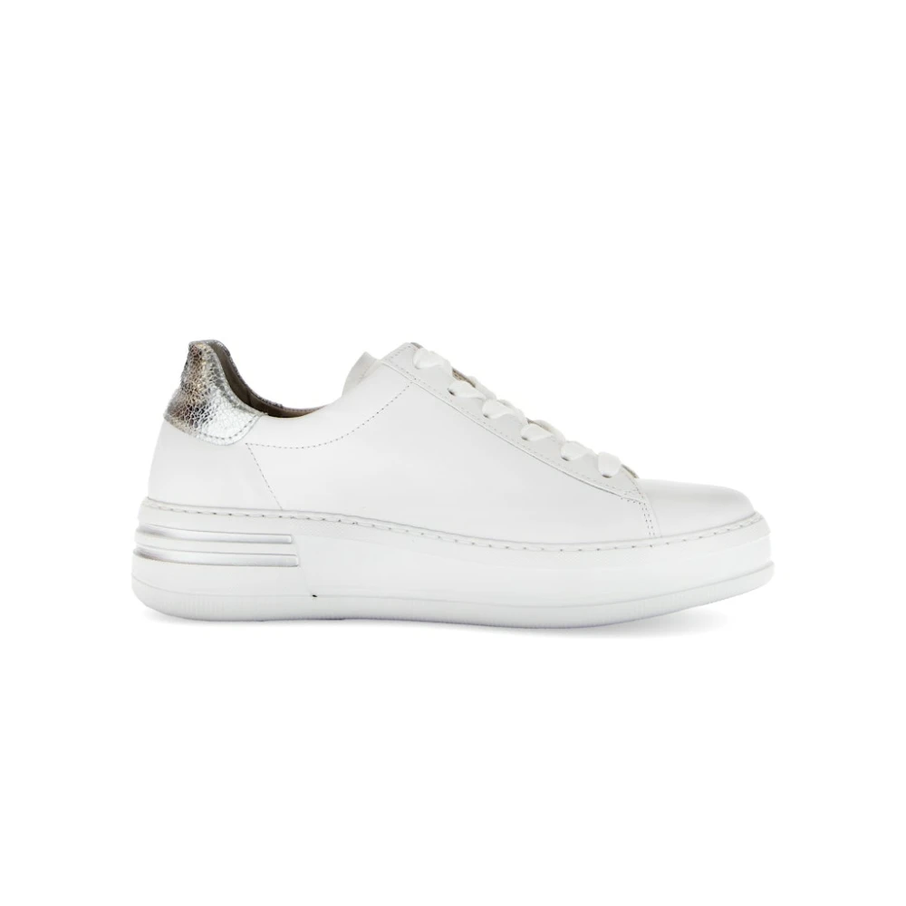 Gabor Low-Top Sneaker Dames Schoenen Wit