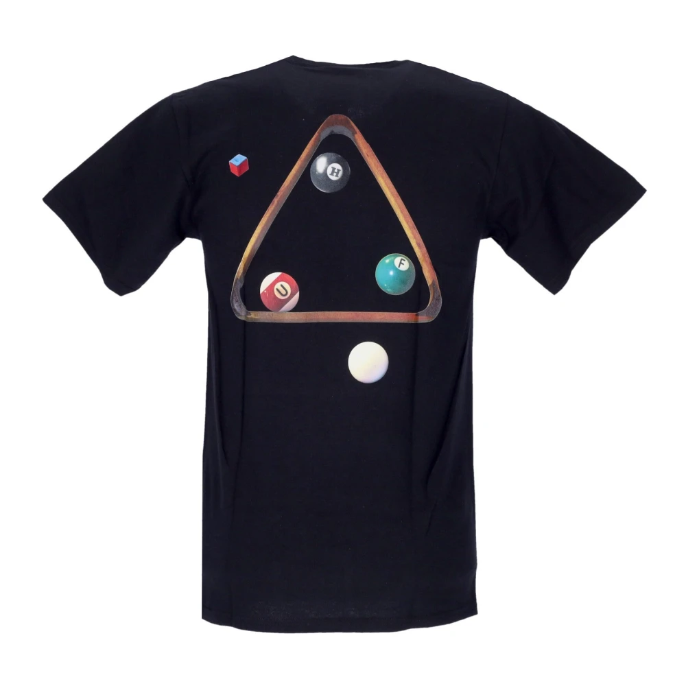 HUF Zwarte Dirty Pool Tee T-shirt Black Heren