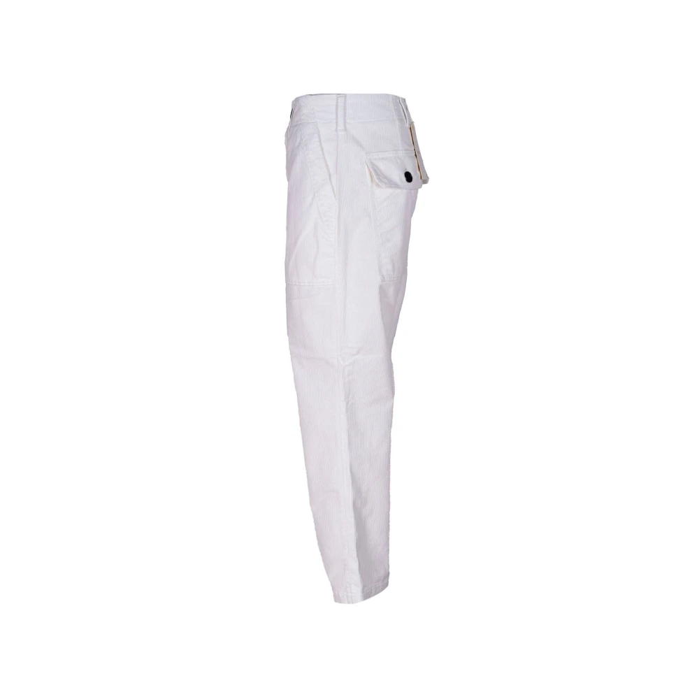 Jucca Stijlvolle Wijde Broek White Dames