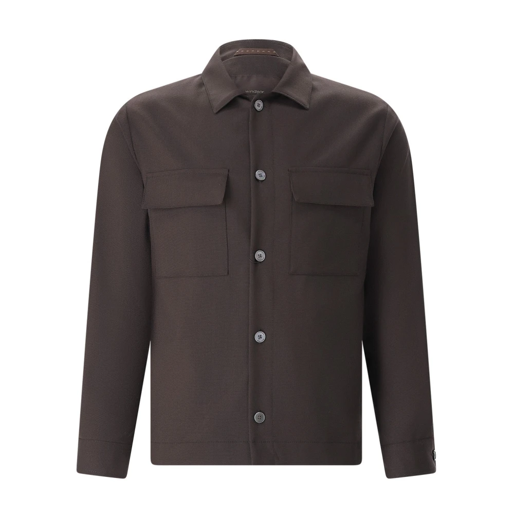 Windsor Uomo Marrone - Casual Camicie - Shirts - Xl