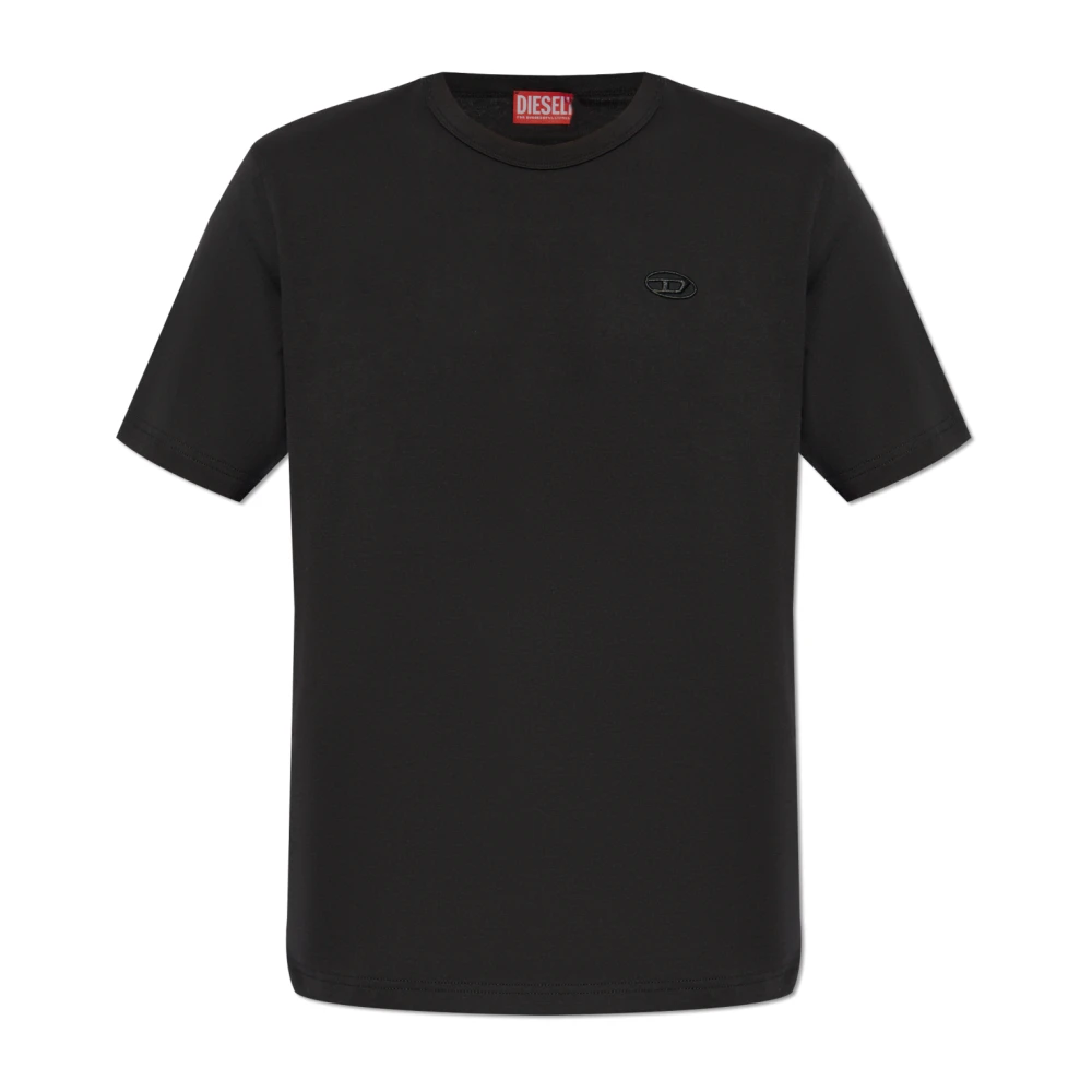 Diesel Hombre Negro Camisetas, Talla: Xl