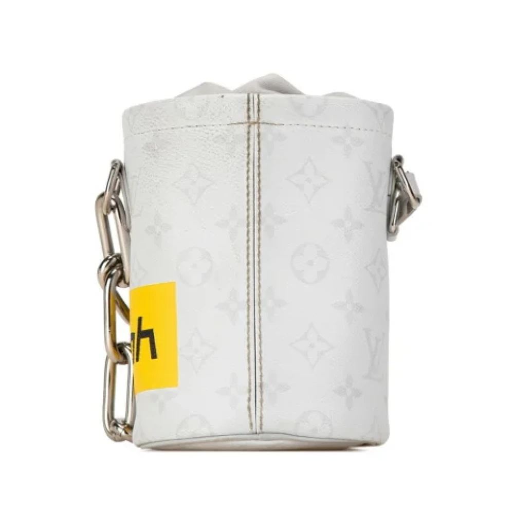 Louis Vuitton Vintage Pre-owned Plastic louis-vuitton-bags White Dames