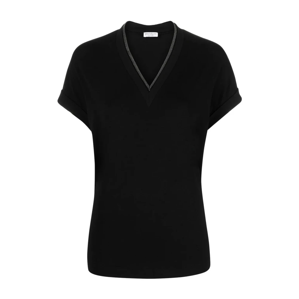 BRUNELLO CUCINELLI T-Shirts Black Dames