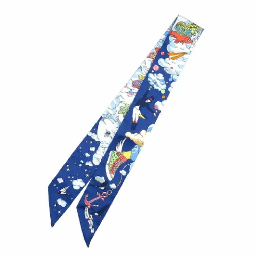 Pre-owned > Pre-owned Accessories > Pre-owned Scarves - - Hermès Vintage - Modalova
