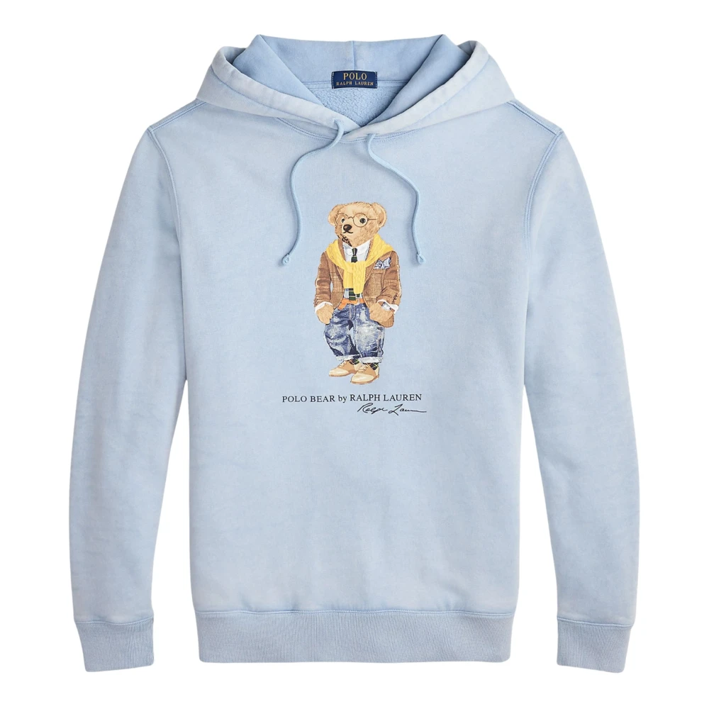 Ralph Lauren Men's Blue Polo Bear Sweatshirt - Hoodies - M - Sweatshirts & Hoodies