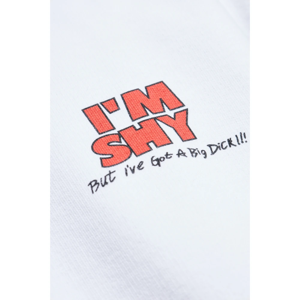 Vetements Gedrukte Sweatshirt White Heren