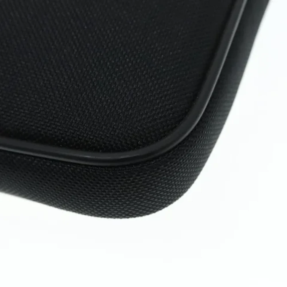 Gucci Vintage Pre-owned Canvas clutches Black Dames