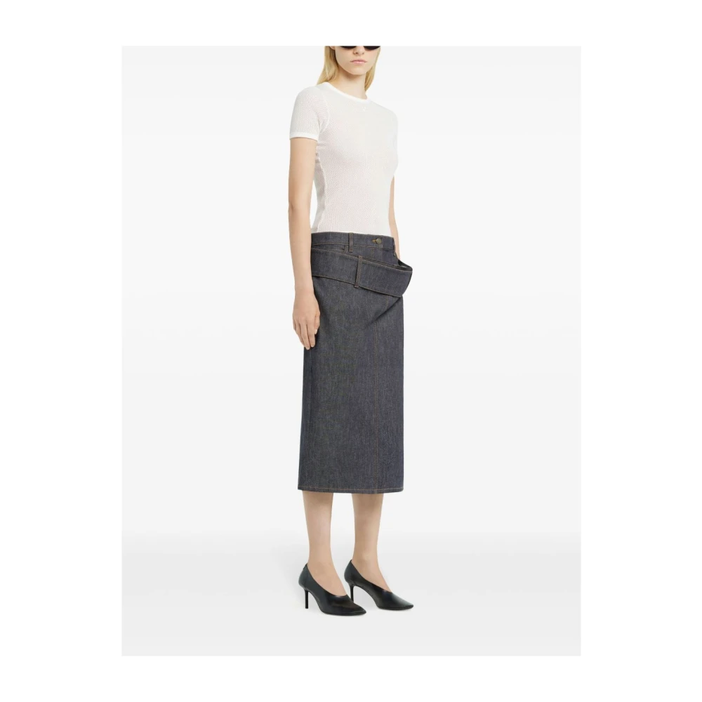 Courrèges Witte T-shirts en Polos White Dames