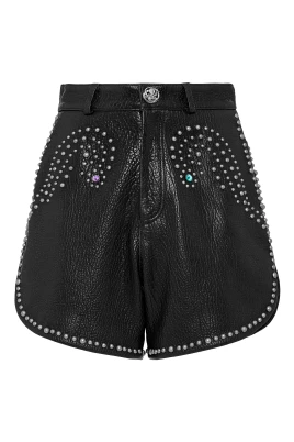 Vintage Leather Hot Pants