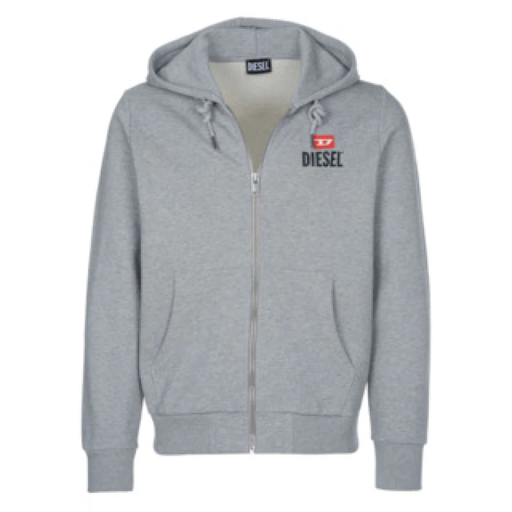 Diesel Stijlvolle Pullover Sweater Gray Heren