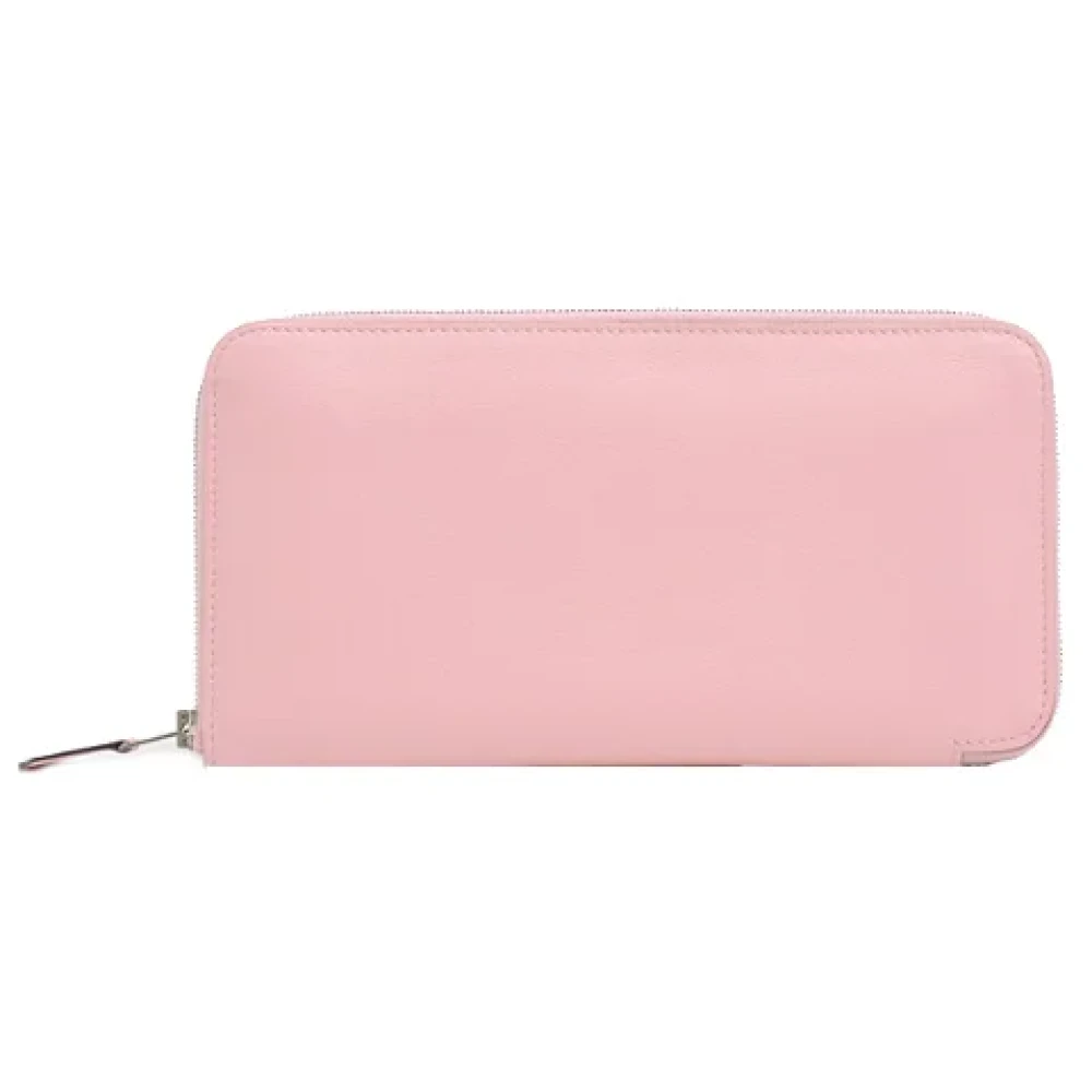 Hermès Vintage Pre-owned Fabric wallets Pink Dames