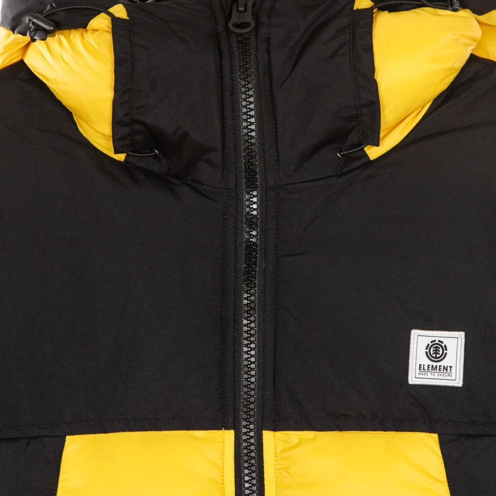 Element Puff Donsjas voor Mannen Yellow Heren