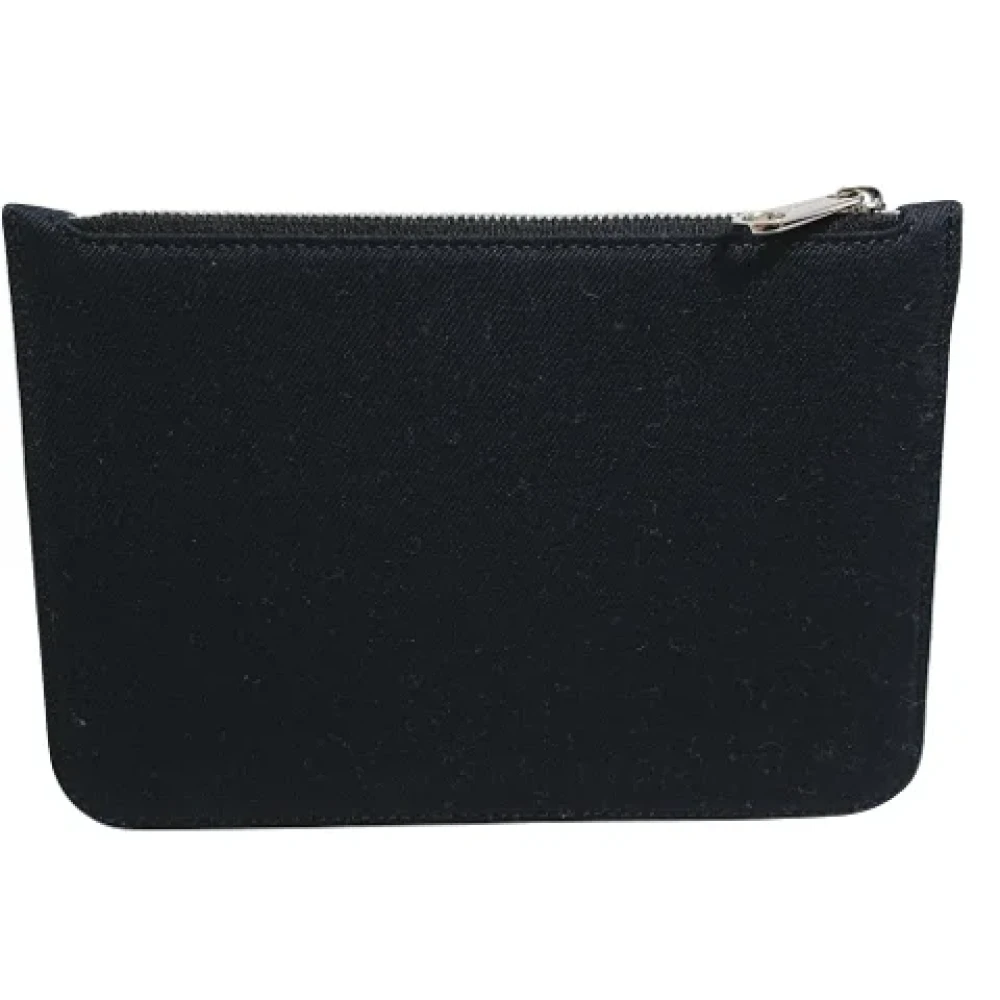 Burberry Vintage Pre-owned Canvas wallets Black Dames