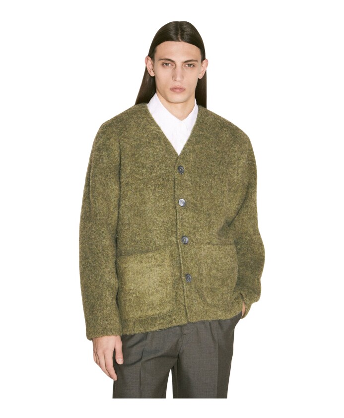 cardigan-maille-brossee-col-v-boutonne