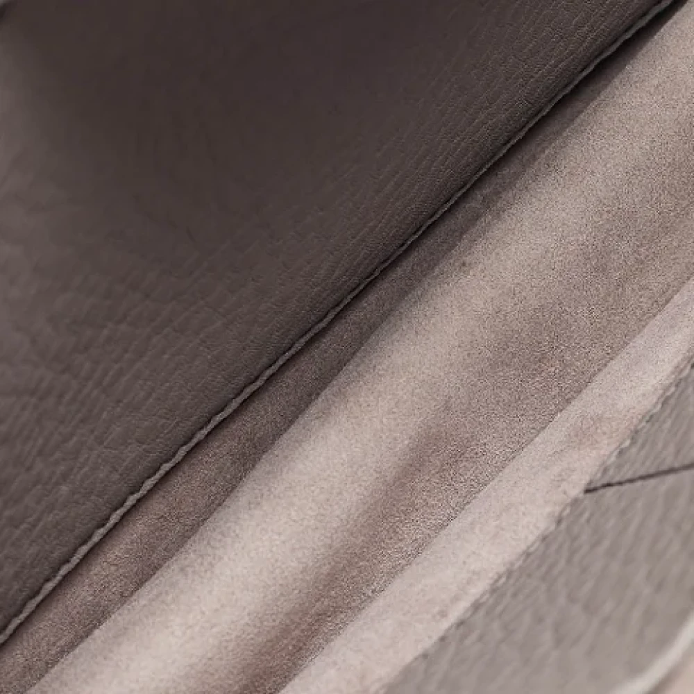 Dior Vintage Pre-owned Leather dior-bags Gray Dames