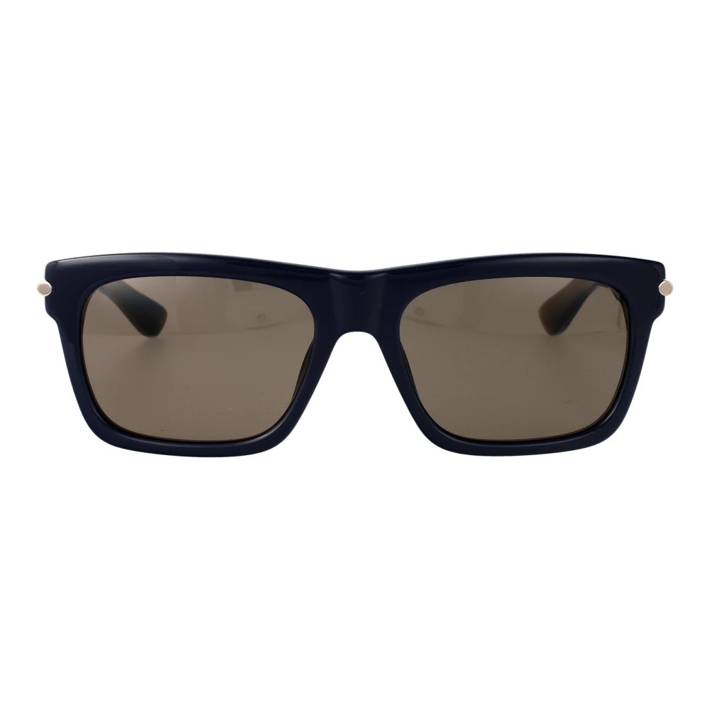Alexander Mcqueen Men's Blue Sunglasses, 55 Mm, Stylish Sunglasses For Fashionable Look