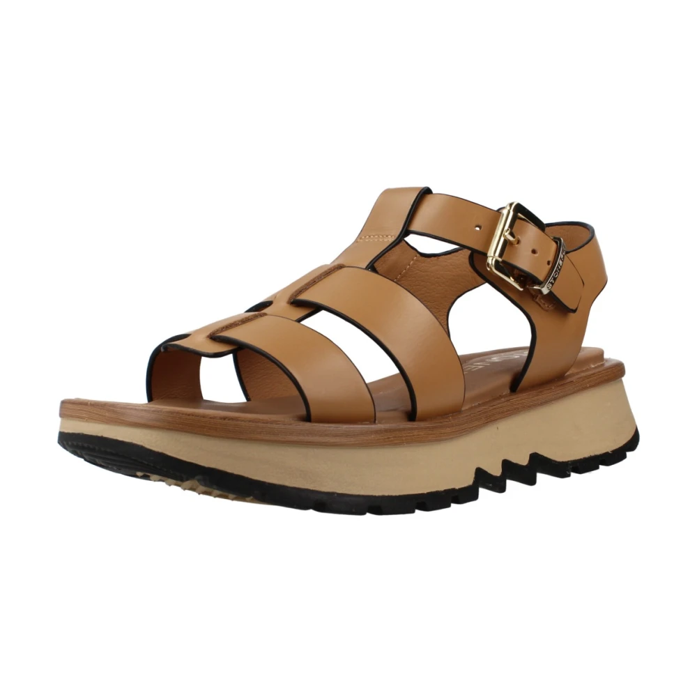 Stonefly Vrouw Bruin Schoenen Dames, 39 Eu, Leer, Star 10 Lth