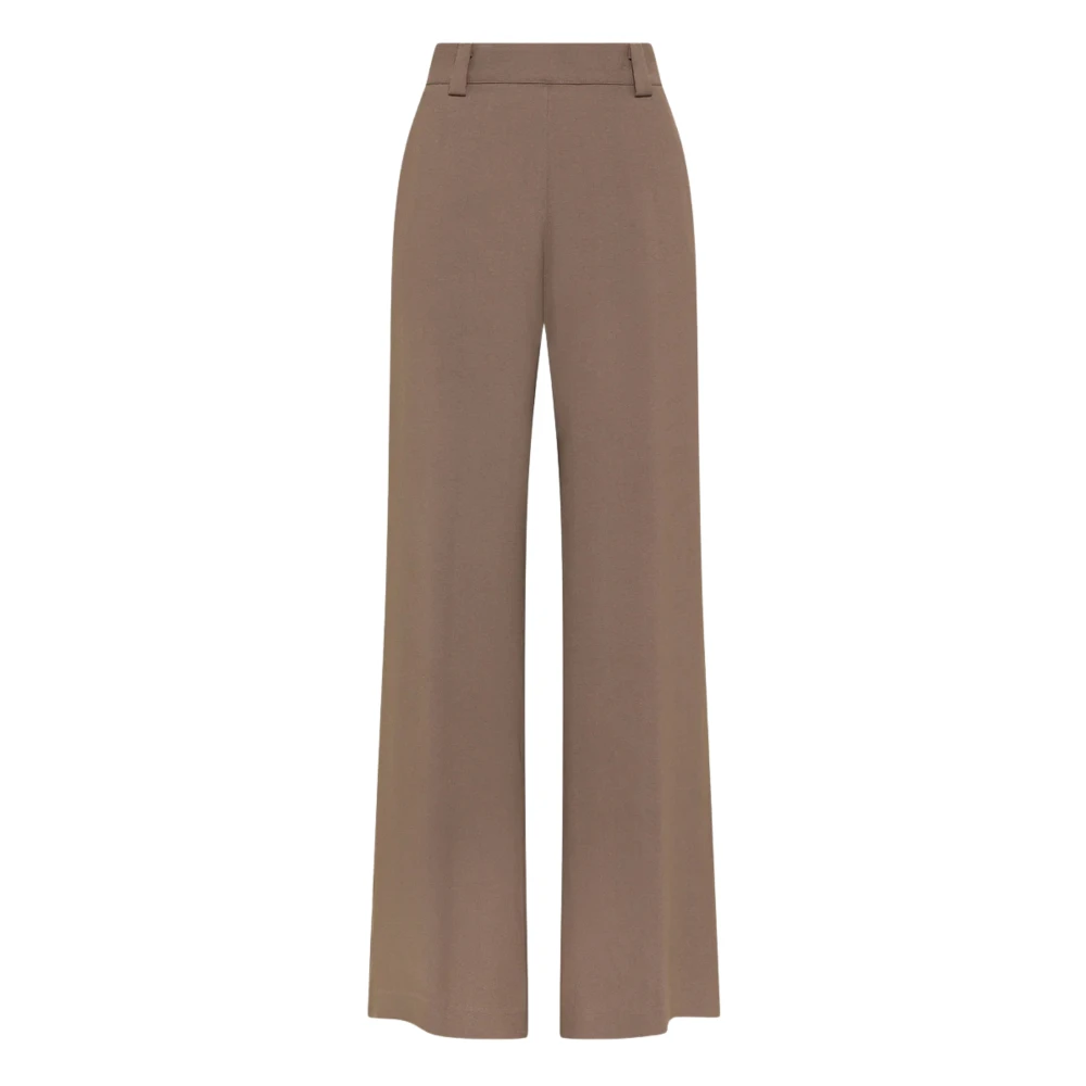 Seventy Gray Wide Trousers, Female, S, Pantalone Ampio
