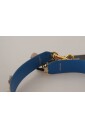 python-leather-floral-studded-shoulder-strap