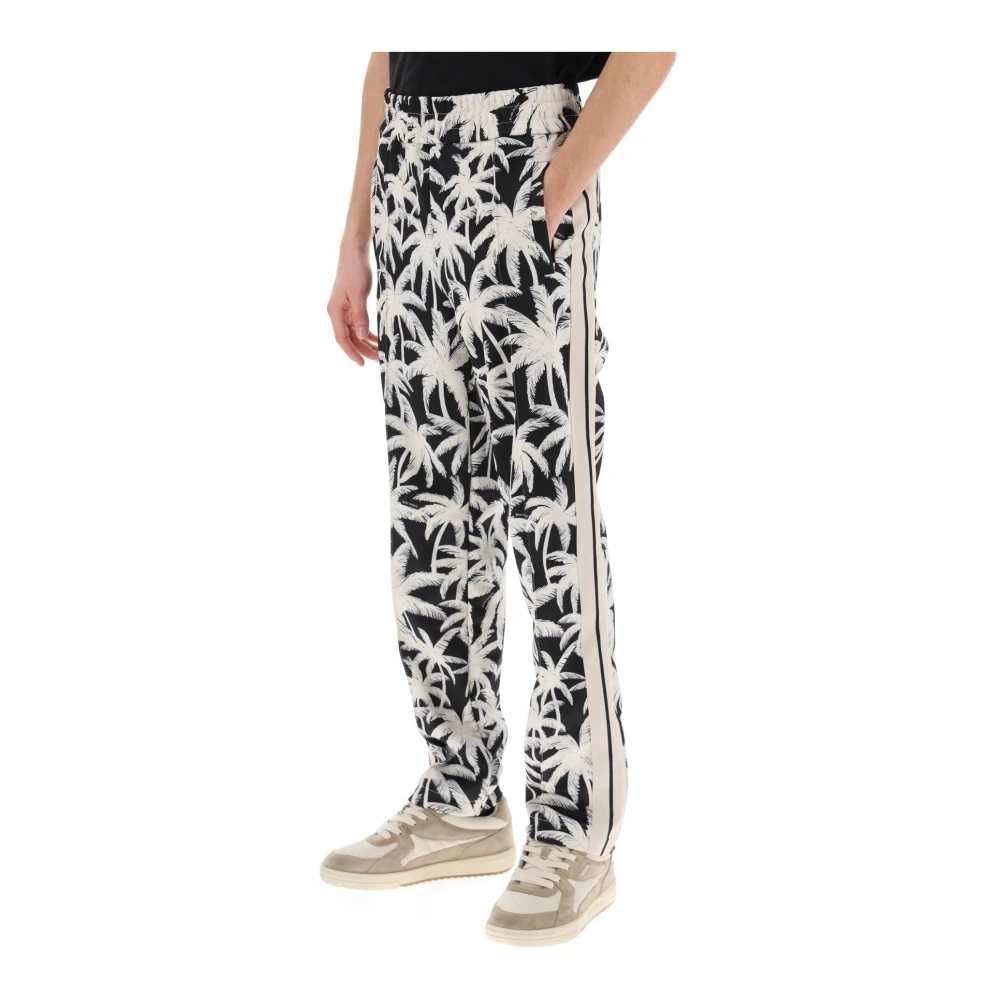 Palm Angels Palms Print Techno Jersey Joggers Multicolor Heren