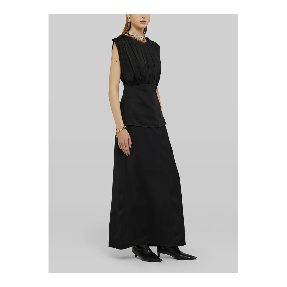 Jil Sander Stijlvolle TOP 69 Black Dames