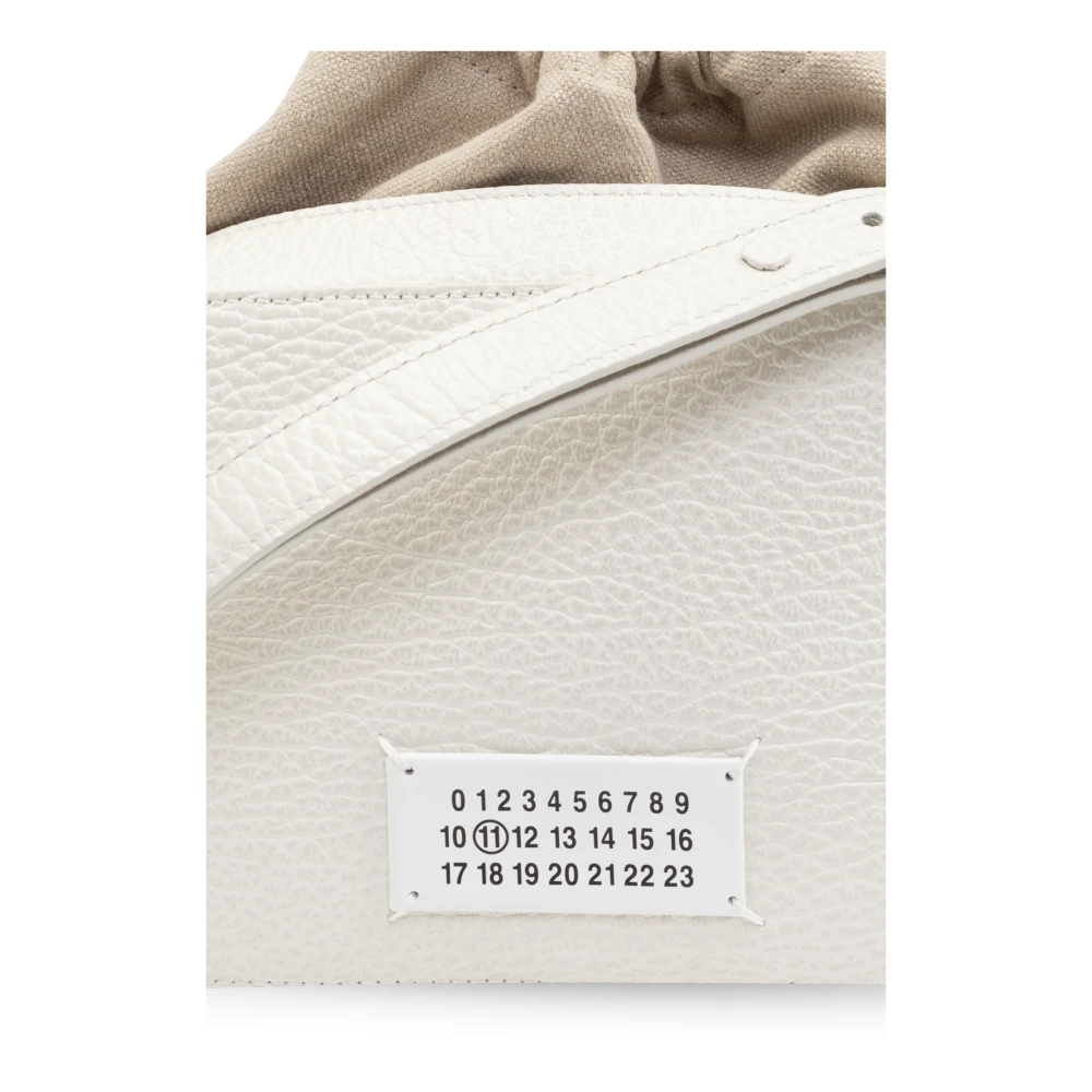 Maison Margiela Schoudertas '5Ac Camera' Beige Dames