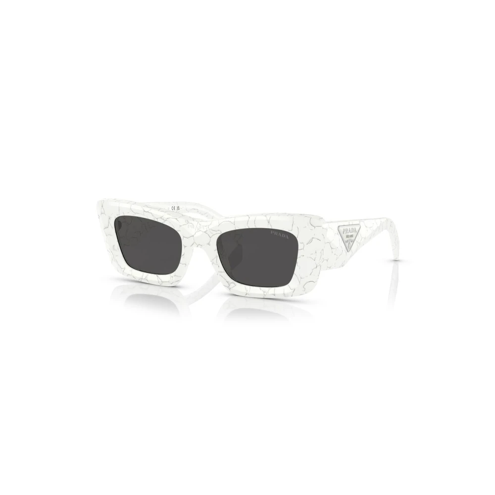 Prada PR 13Zs 17D5S0 Sunglasses Vit Dam