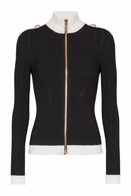 cardigan-en-maille-zippe-a-col-montant