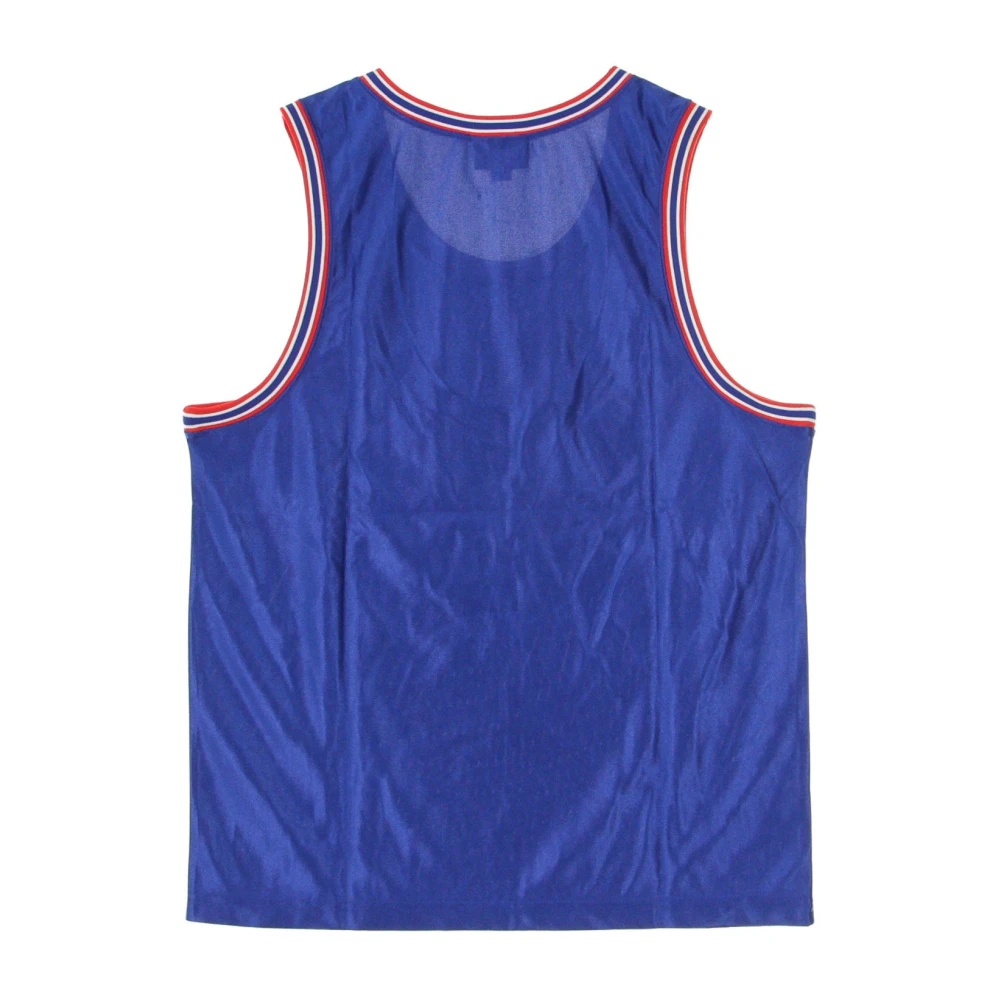 Mitchell & Ness NBA Dazzle Tank Top in teamkleuren Blue Heren