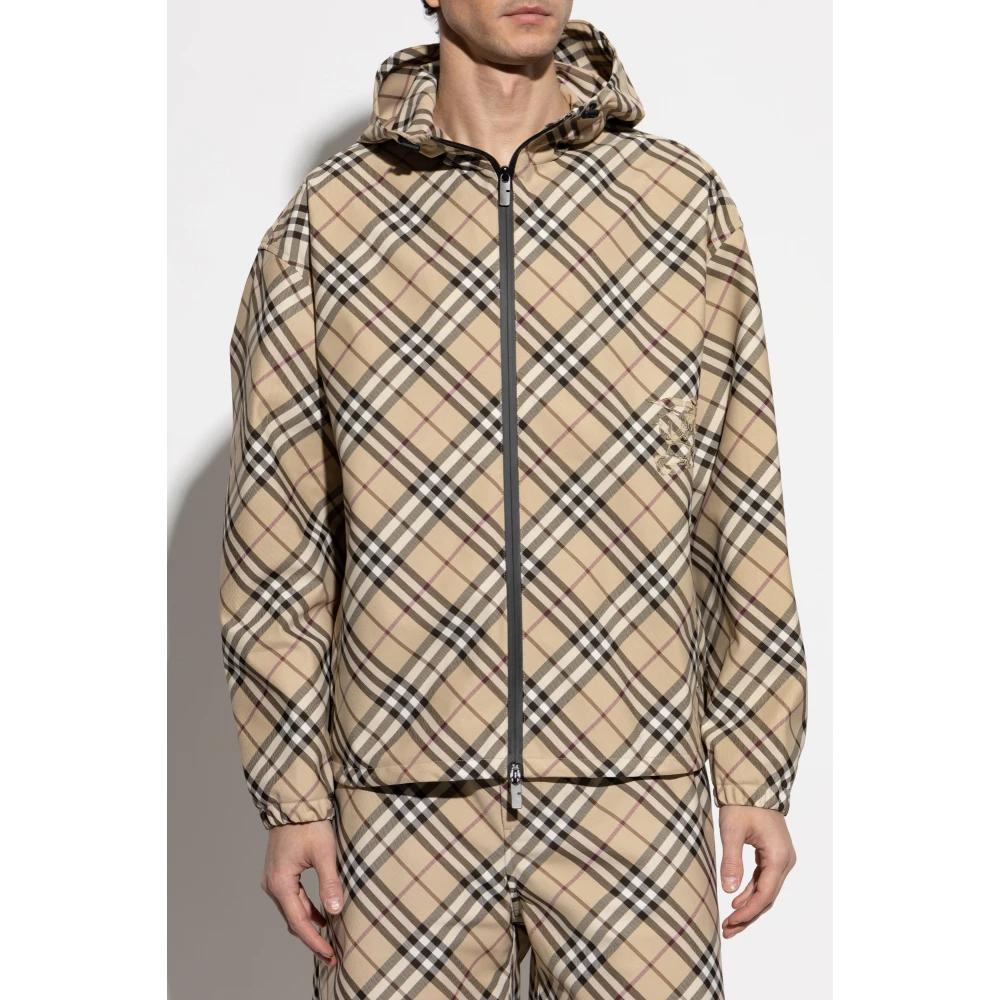 Burberry Capuchonjack Beige Heren