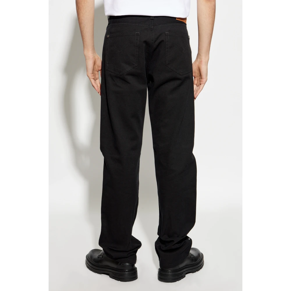 Versace Jeans met glinsterende kristallen Black Heren