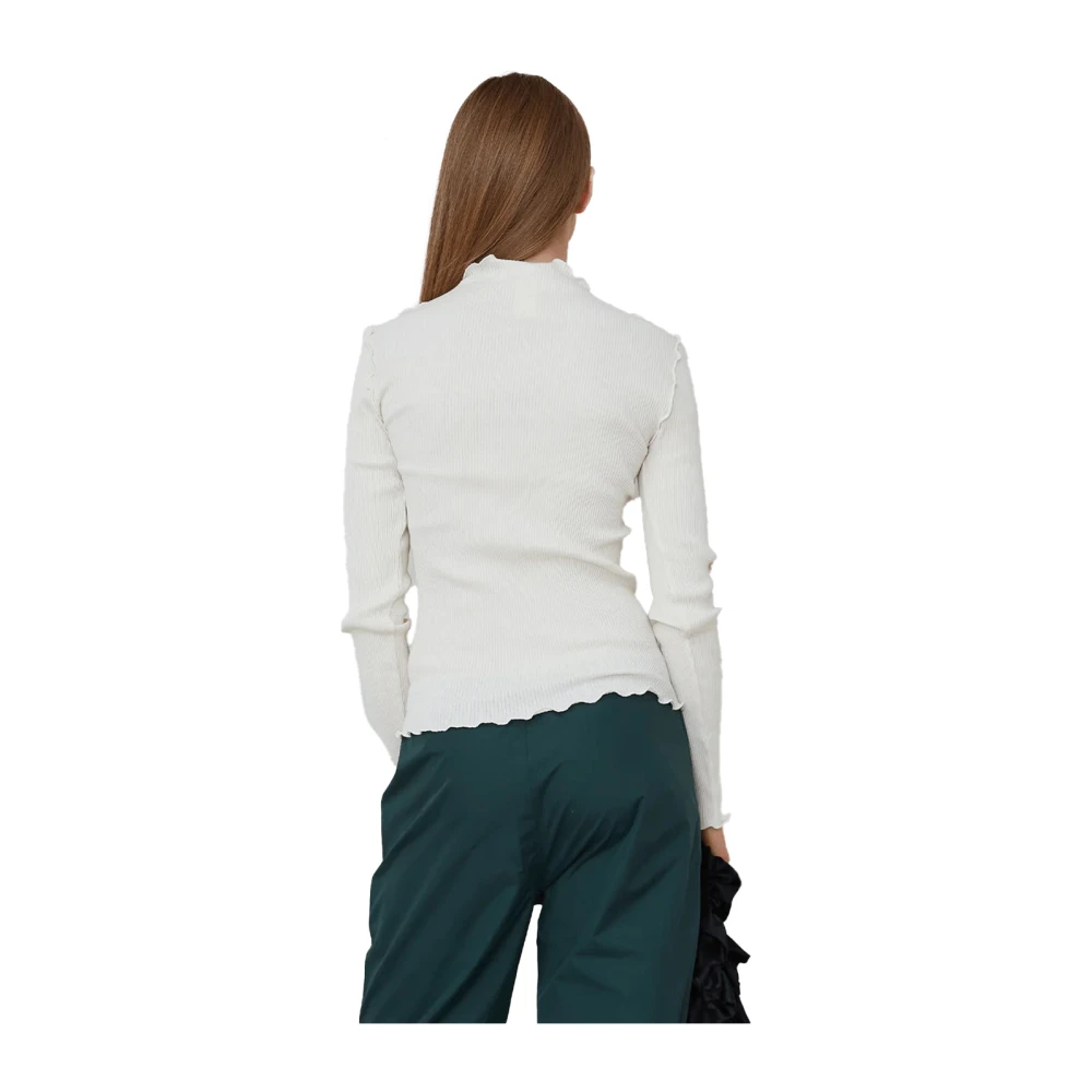 Opéra Sport Naadloze Katoenen Top Beige Dames