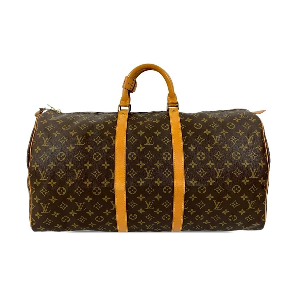Louis Vuitton Vintage Women's Brown Pre-Owned Travel Bag