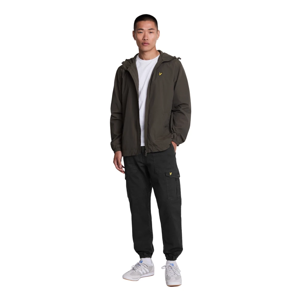Lyle & Scott Broek Cargo met manchetten Black Heren