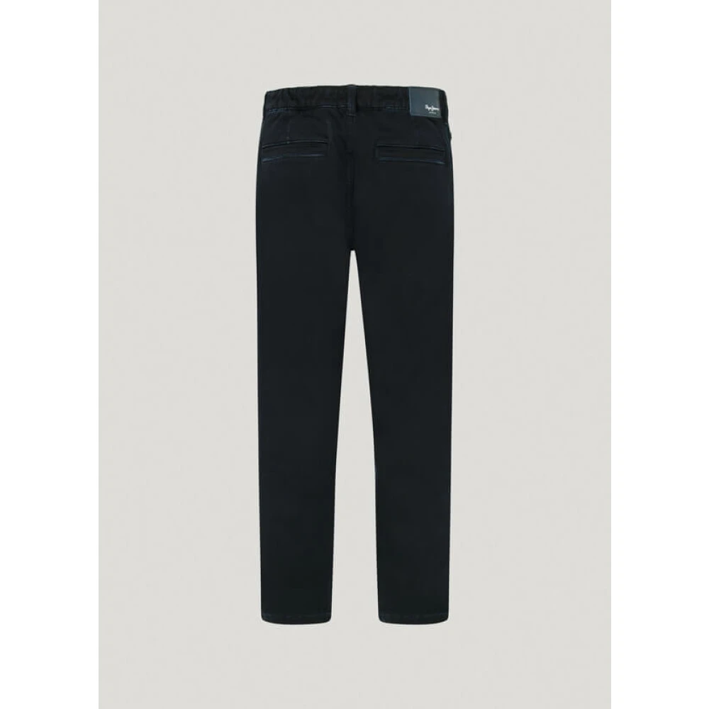 Pepe Jeans Regular Fit Tapered Jeans Gewassen kleuren Black Heren