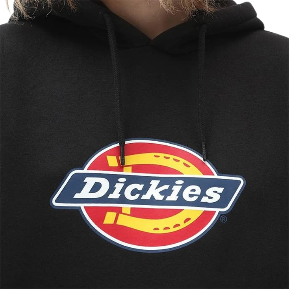 Dickies Icon Logo Hoodie Black Dames
