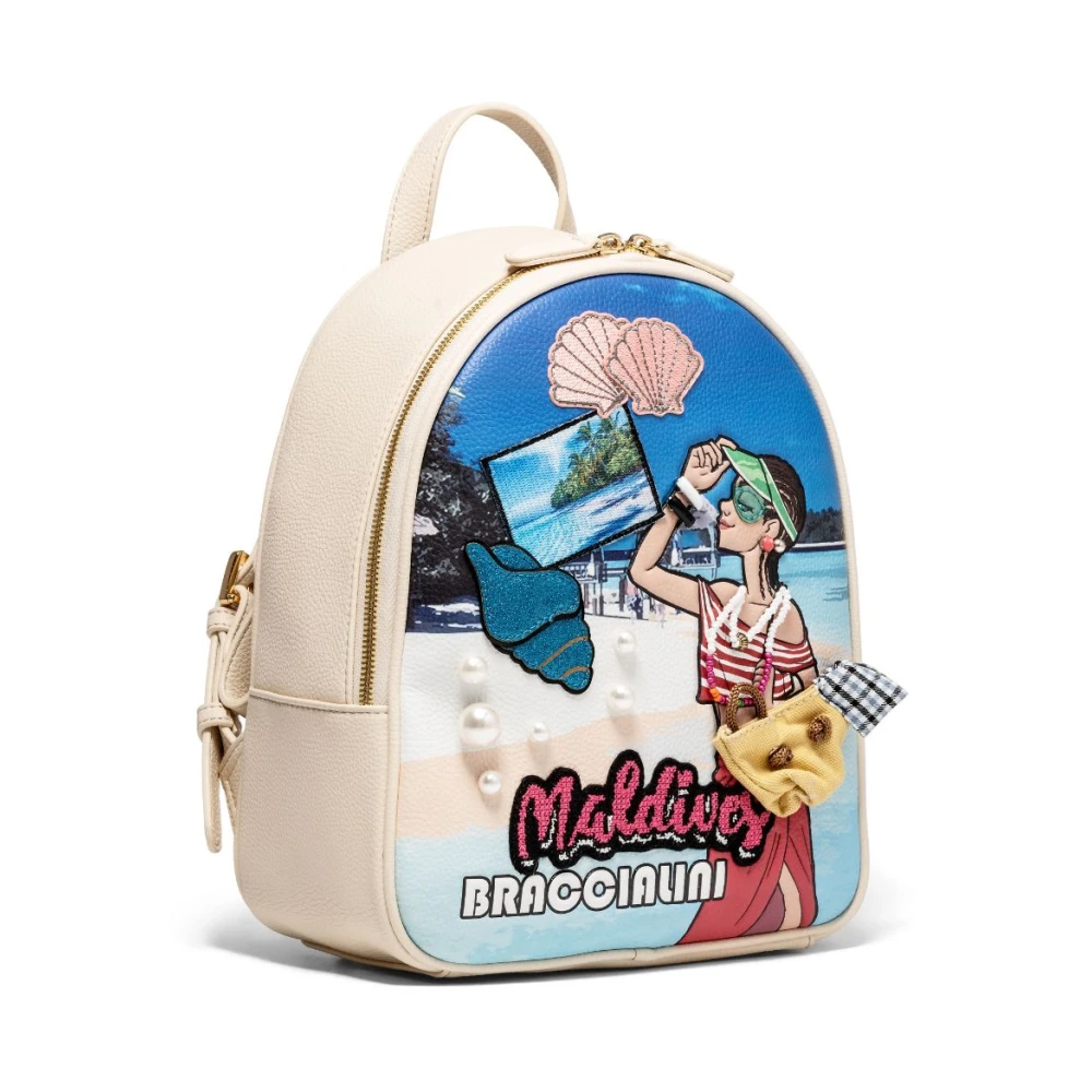 Braccialini Ansichtkaart Rugzak Multicolor Dames