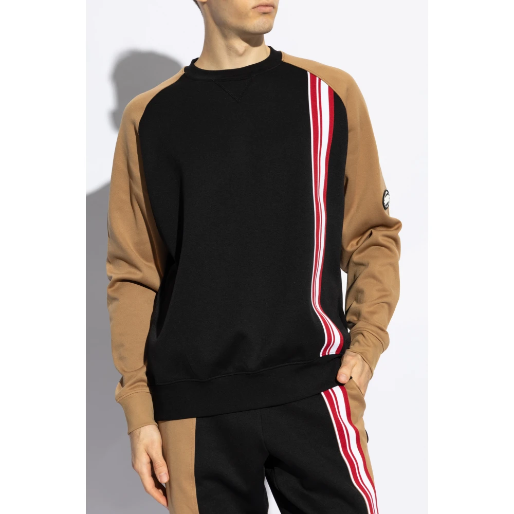 Moschino Sweatshirt met een patch Multicolor Heren