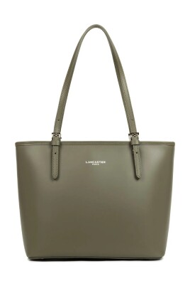 sac-cabas-epaule-zippee-m-smooth-kaki