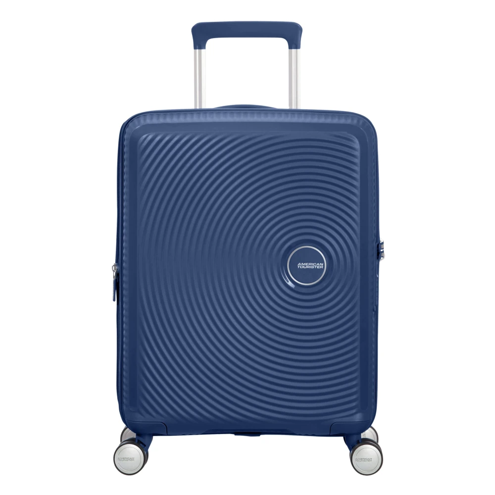 American Tourister Unisex Blue Soundbox Spinner Luggage And Trolley - Cabin Bags - One Size - Suitcases